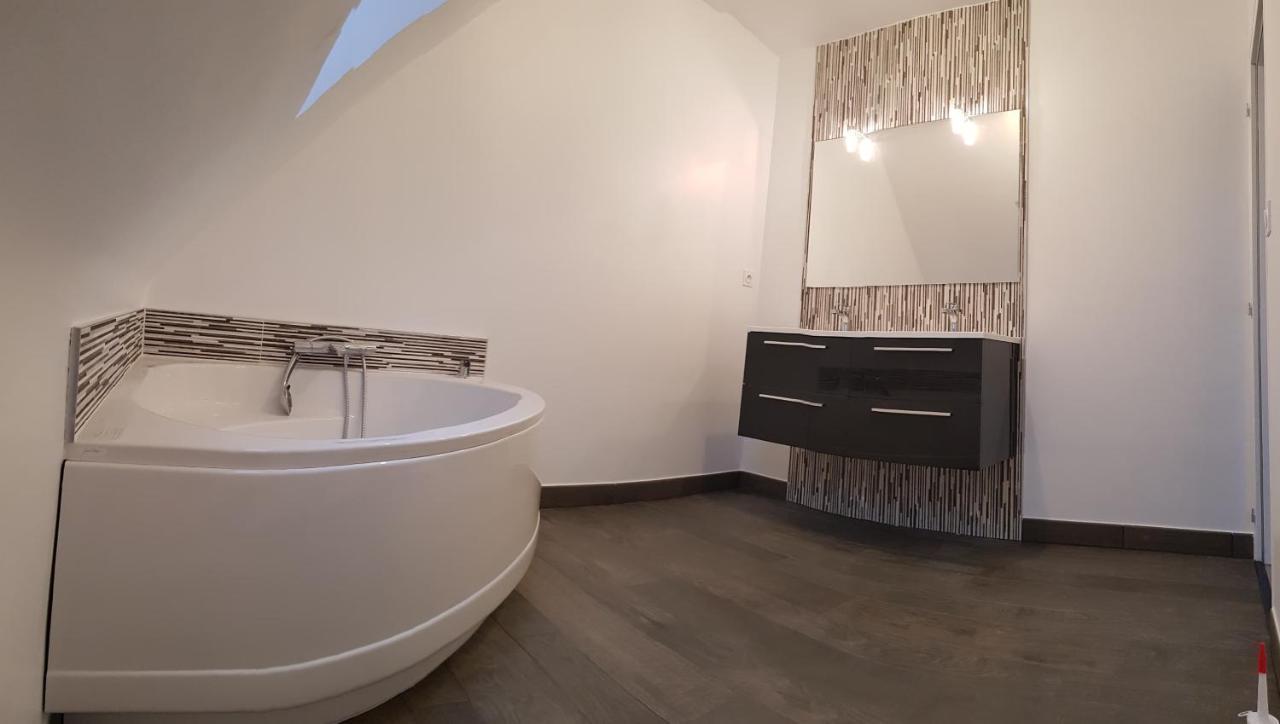 Agréable maison moderne Le Hézo Extérieur photo